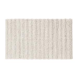 Tapis de bain et descente de lit  ecru 120x170 cm