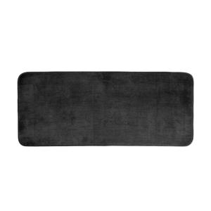 Tapis de bain grande taille noir 50 x 120 cm