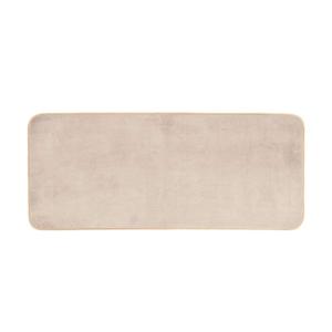 Tapis de bain grande taille taupe 50 x 120 cm