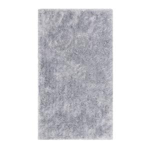 Tapis de bain microfibre antidérapant gris clair 60x100