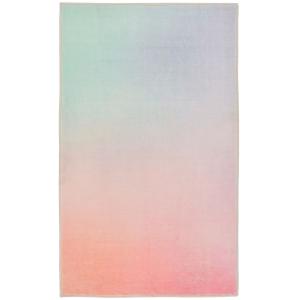 Tapis de bain moelleux - pastel multicolore 60x100 cm