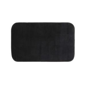 Tapis de bain noir 45 x 75 cm