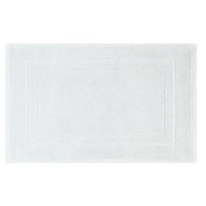 Tapis de bain  pur coton blanc 50x80