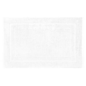 Tapis de bain  pur coton blanc 50x80 cm