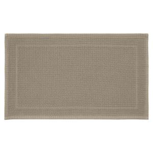 Tapis de bain  pur coton brun 50x80 cm