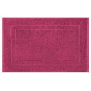 Tapis de bain  pur coton rose 50x80 cm