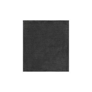 Tapis de bain tufté gris 50x60