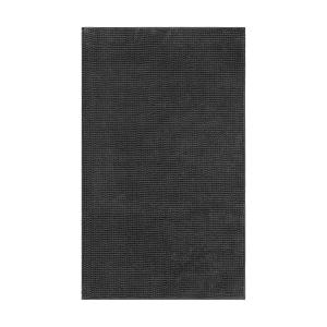 Tapis de bain tufté gris 70x120