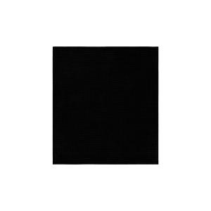 Tapis de bain tufté noir 50x60