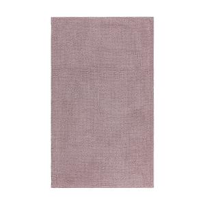 Tapis de bain tufté rose 70x120