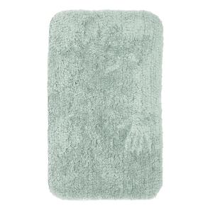 Tapis de bain tufté uni en Polyester Vert 50x80 cm