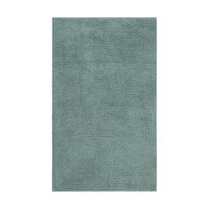 Tapis de bain tufté vert de gris 70x120