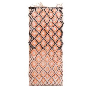 Tapis de couloir berbere marocain pure laine multicolore 86…