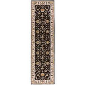 Tapis de couloir de style classique, anthracite, 67x250 cm