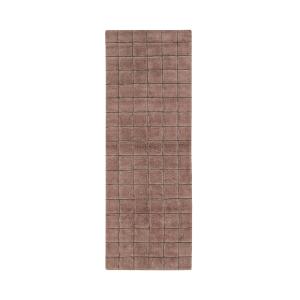 Tapis de couloir en laine lavable motif mosaïque quartz - 8…