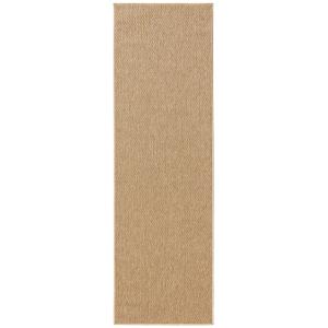 Tapis de couloir extérieur & intérieur beige 80x250