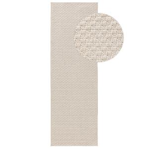 Tapis de couloir extérieur & intérieur crème 77x240