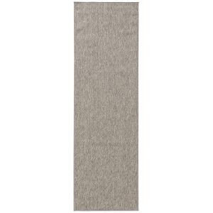 Tapis de couloir extérieur & intérieur gris clair 80x250