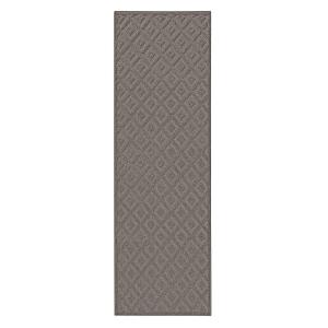 Tapis de couloir gris clair 70x200