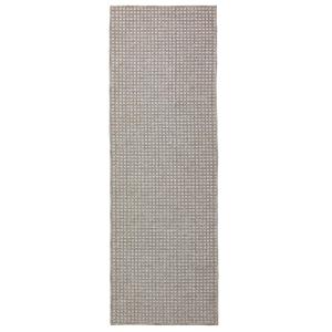 Tapis de couloir lavable gris 78x300cm
