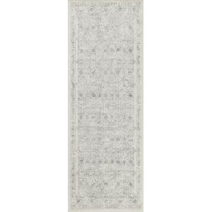 Tapis de Couloir Vintage Oriental Ivoire/Gris 70x220