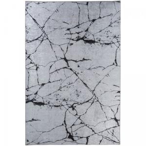Tapis de cuisine 120x170 LYN11 MARB Gris, facile d'entretien