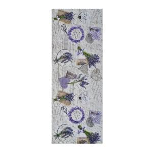 Tapis de cuisine dessins de lavande multicolore 52x100 cm