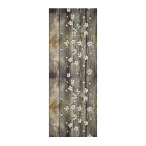 Tapis de cuisine dessins de printemps multicolore 52x100 cm