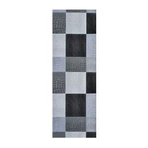 Tapis de cuisine impressions d'animaux gris 48x200 cm
