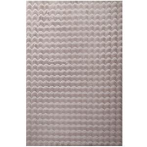 Tapis de fourrure à relief Beige 120x170cm