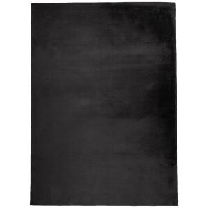 tapis de fourrure velours graphite 120x170cm
