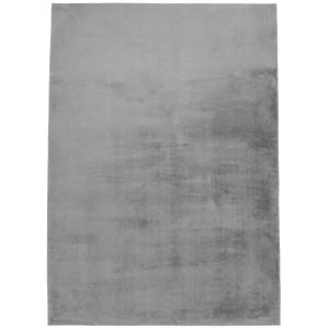 Tapis de Fourrure Velours Gris 120x170cm