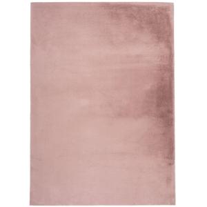 Tapis de Fourrure Velours Rose Poudré 120x170cm