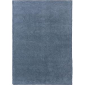 Tapis de laine bleu 120x170
