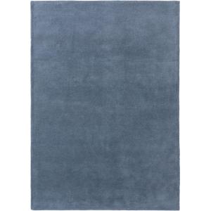 Tapis de laine bleu 200x300