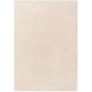 Tapis de laine crème 70x140