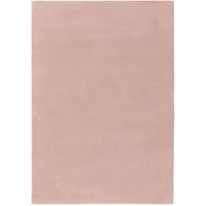 Tapis de laine rose 120x170