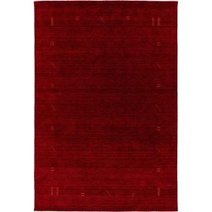 Tapis de laine rouge 80x150