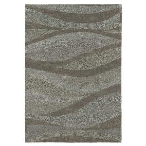 Tapis de salon en fibres naturelles marron 160x230 cm