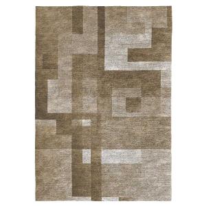 Tapis de salon en fibres naturelles marron160x230 cm