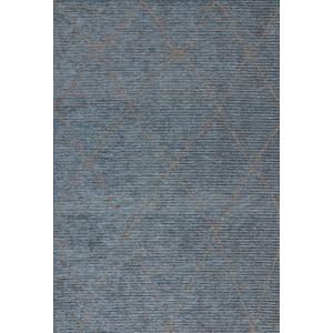 Tapis de salon en jute bleu 120x170 cm