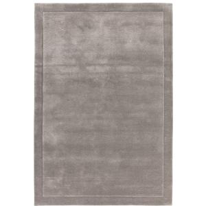 Tapis de salon en laine gris clair 200x290 cm