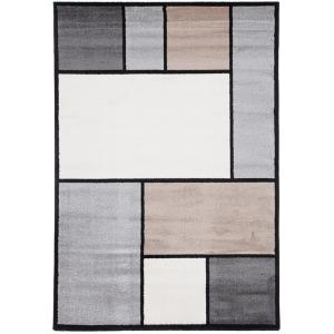 Tapis de salon en polypropylène beige 120x170 cm