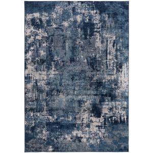 Tapis de salon en Polypropylène Bleu 120x170 cm