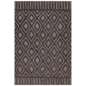 Tapis de salon en Polypropylène Gris anthracite 160x230 cm