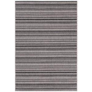 Tapis de salon en polypropylène marron 120x170 cm