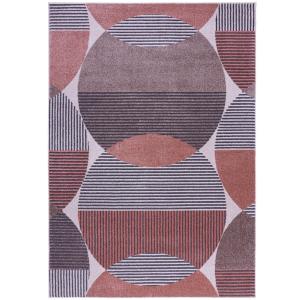 Tapis de salon en Polypropylène Rose foncé 120x170 cm