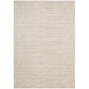 Tapis de salon interieur en crème, 91 x 152 cm