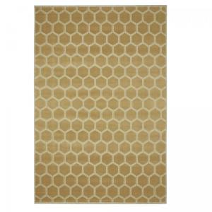 Tapis de salon manipur 1a2t en viscose beige 200x300