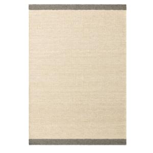 Tapis de salon moderne pure laine  Gris 200x290 cm